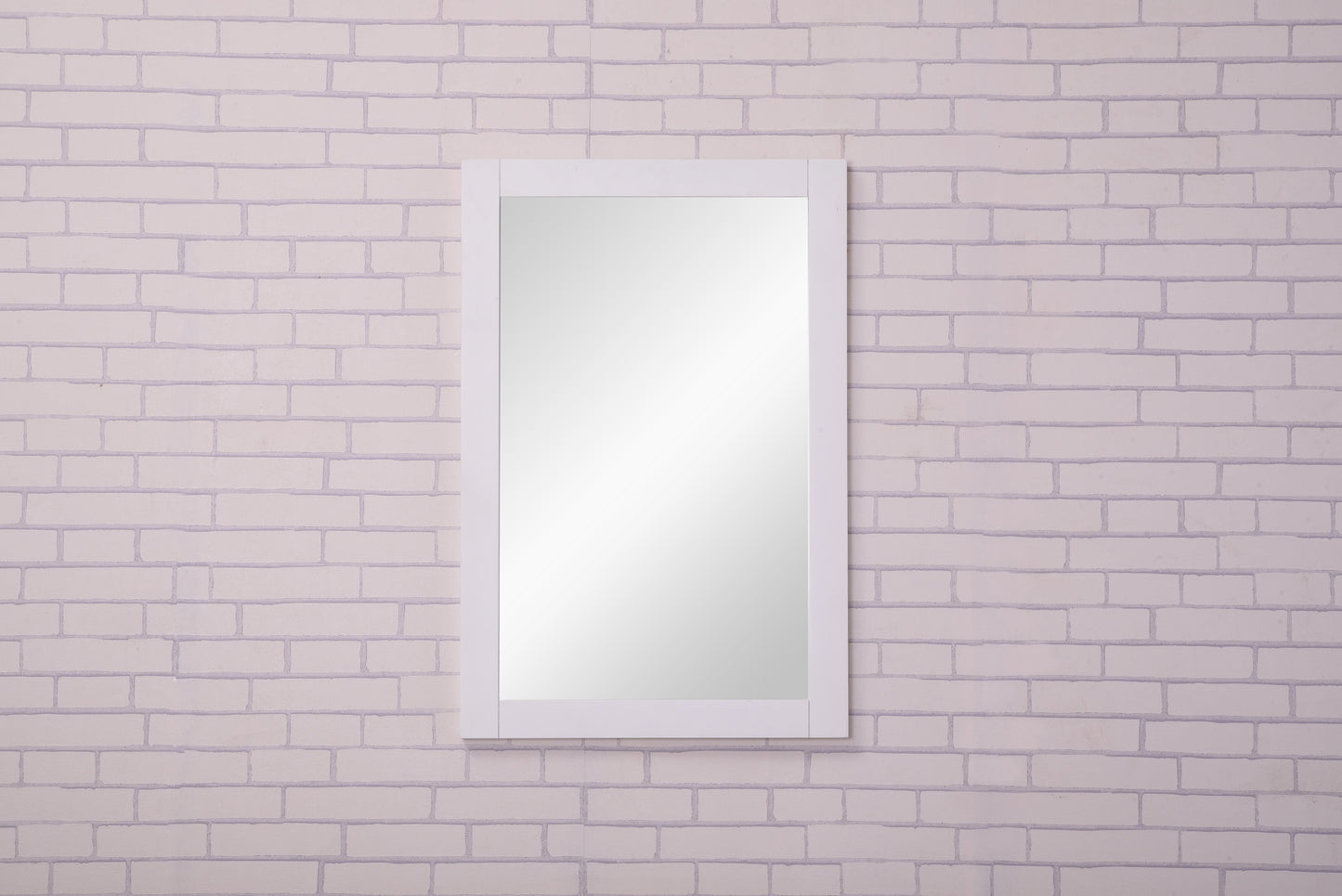 Envision, Aqua 22 in. Contemporary Mirror in White, Contemporary, White - MR3402232W