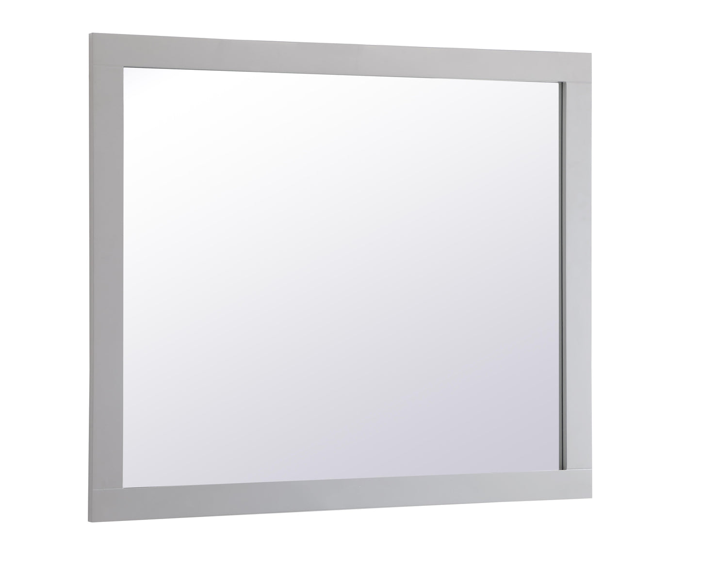 Envision, Aqua Rectangle Vanity Mirror 42 Inch in, Contemporary, Grey - MR3404236GR