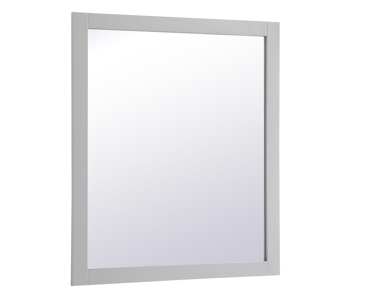 Envision, Aqua Rectangle Vanity Mirror 42 Inch in, Contemporary, Grey - MR3404236GR