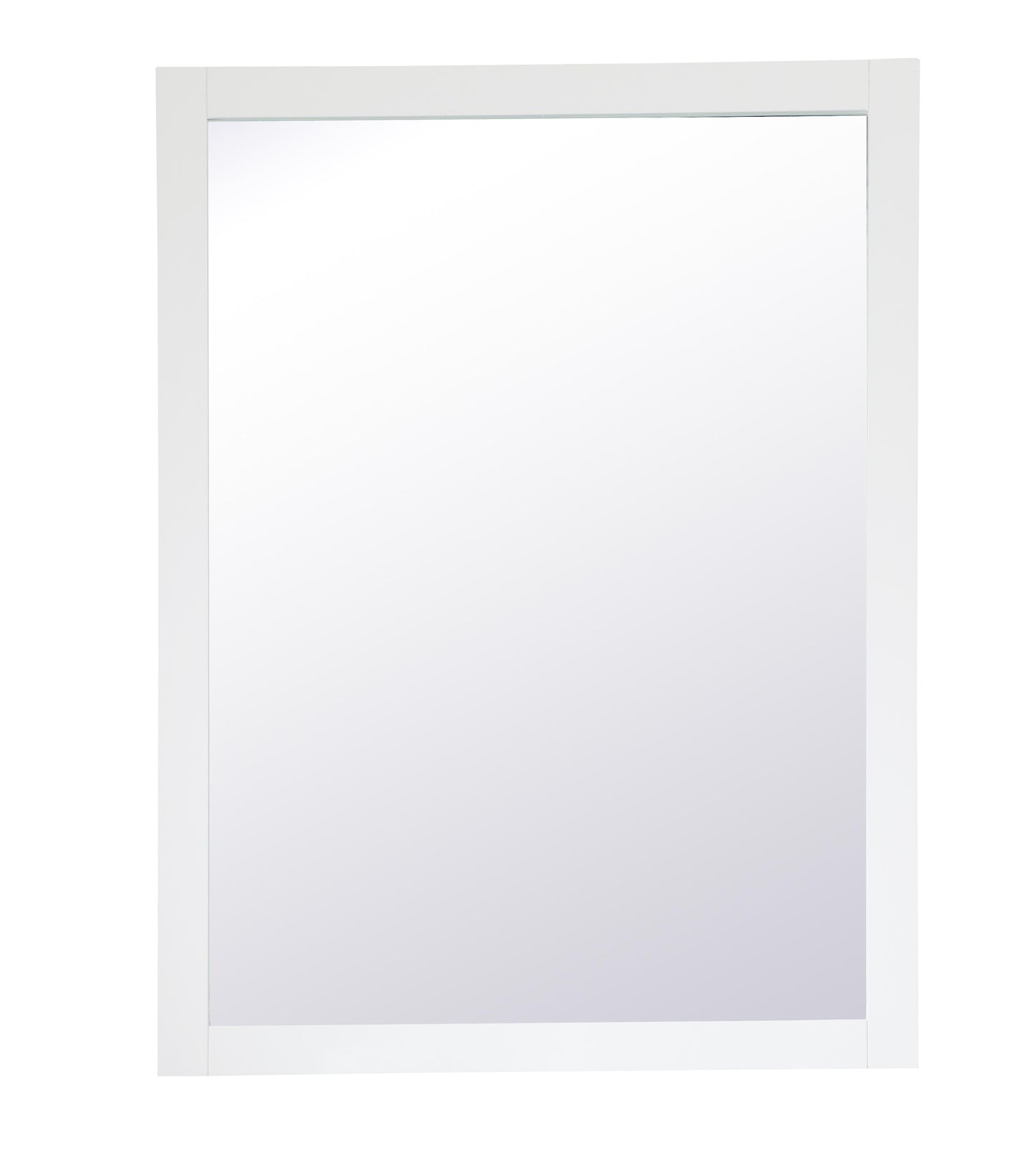 Envision, Aqua Rectangle Vanity Mirror 48 Inch in, Contemporary, White - MR3404836WH