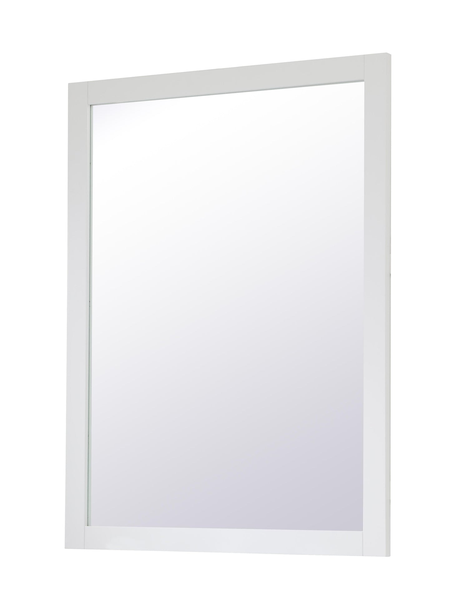 Envision, Aqua Rectangle Vanity Mirror 48 Inch in, Contemporary, White - MR3404836WH