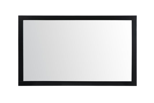 Envision, Aqua Vanity Mirror 60X36 Inch in, Modern, Black - MR3406036BK