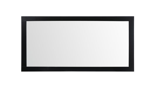 Envision, Aqua Vanity Mirror 72X36 Inch in, Modern, Black - MR3407236BK