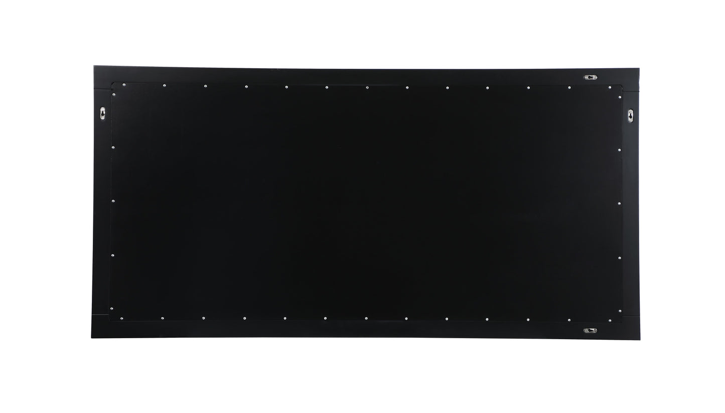 Envision, Aqua Vanity Mirror 72X36 Inch in, Modern, Black - MR3407236BK